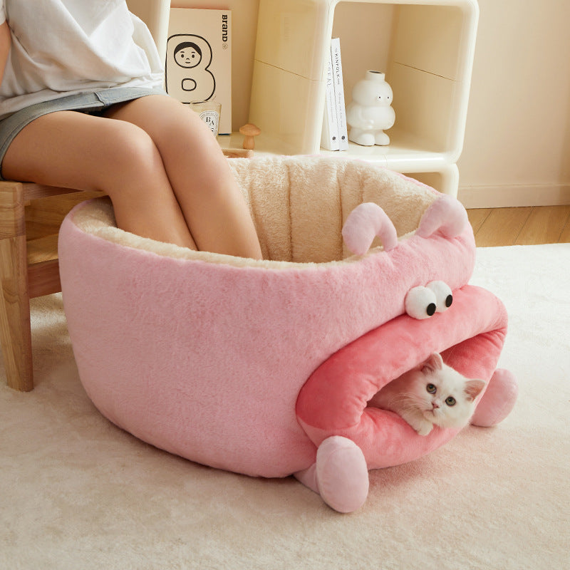 Pink Big Mouth Pet Sofa