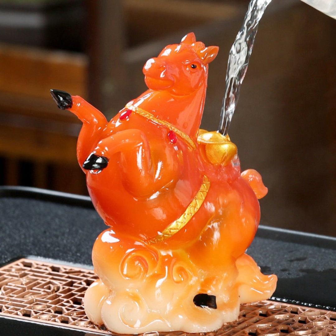 Creative Tang Horse Color-Changing Tea Pet