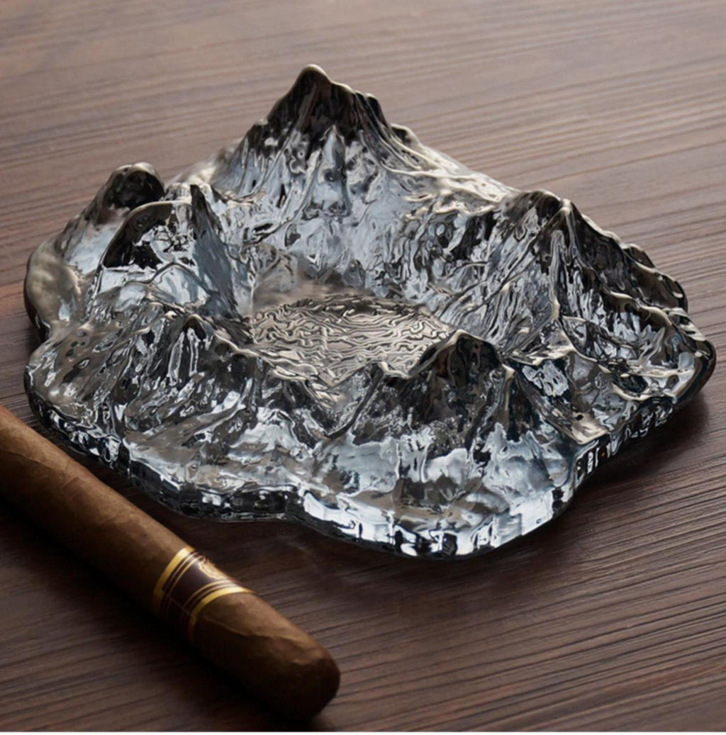 Crystal Glass Ashtray