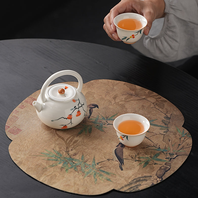 New Chinese Style  Waterproof Tea Mat