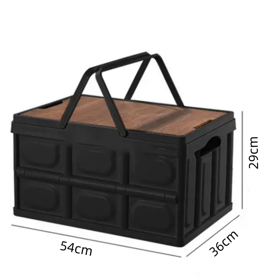 #144 Camping Foldable Storage Box with Handle