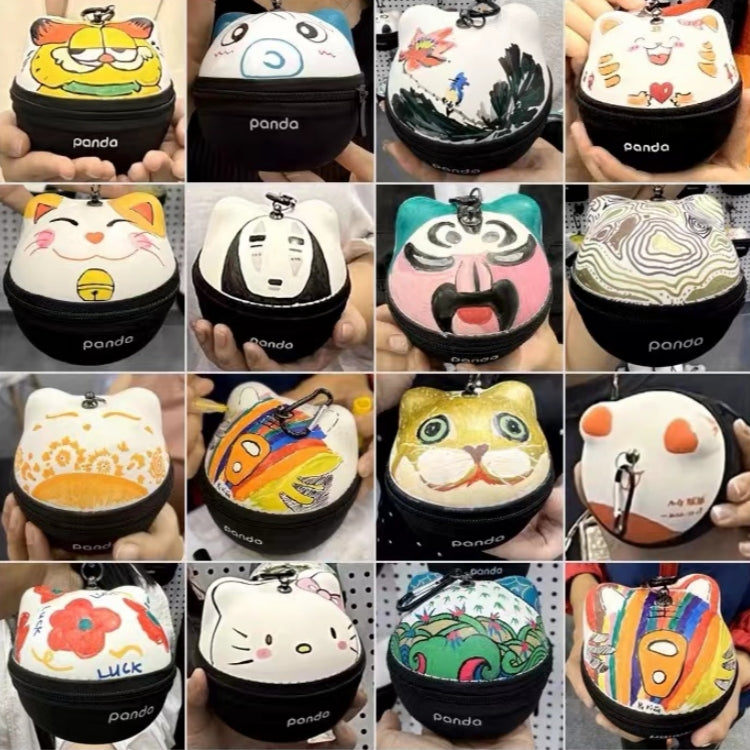 #180 Panda Portable Tea Set Customized Travel Bag