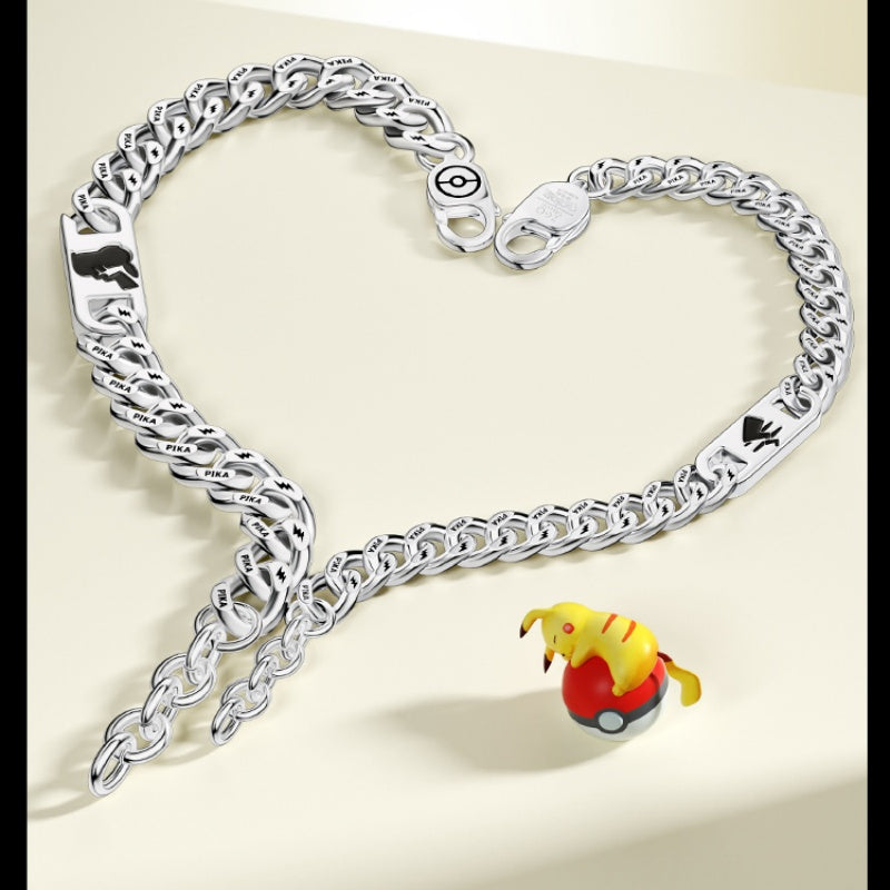 Pikachu Stainless Steel Couple Bracelet