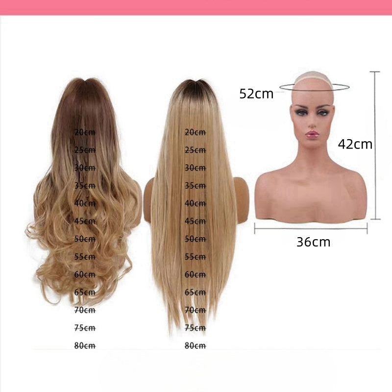 Stunning Ombre Golden Long Straight Lace Front Wig