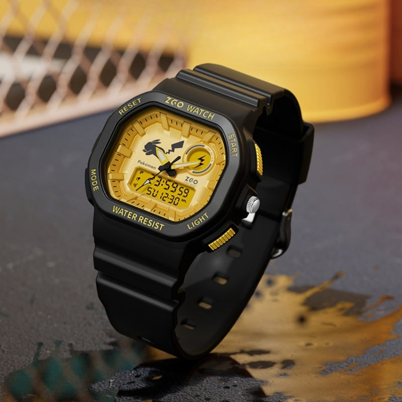 Pokémon Pikachu Fashion Dual Display Watch