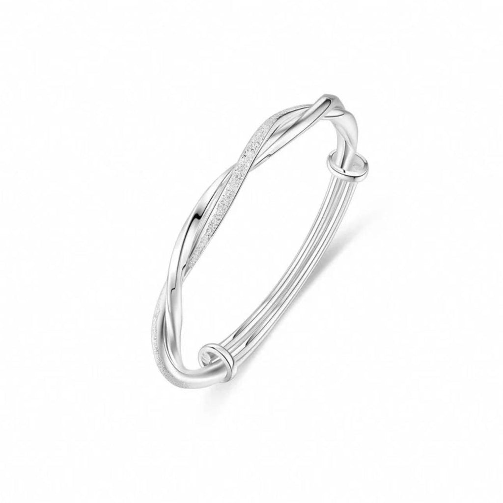 2025 Pure Silver Bracelet for Women - Solid S999 Sterling Silver