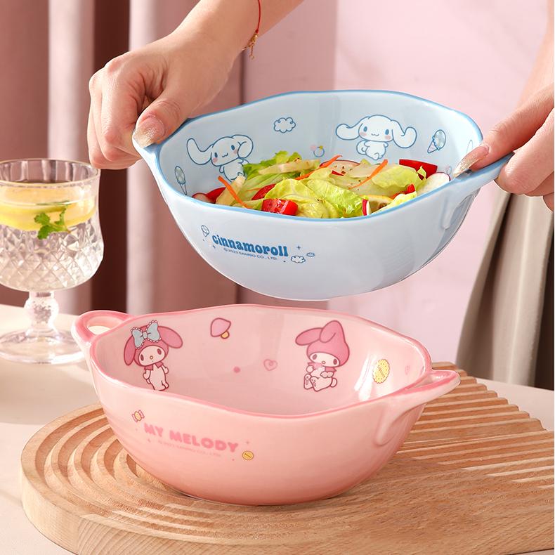 Sanrio Double-Handle Soup Bowl