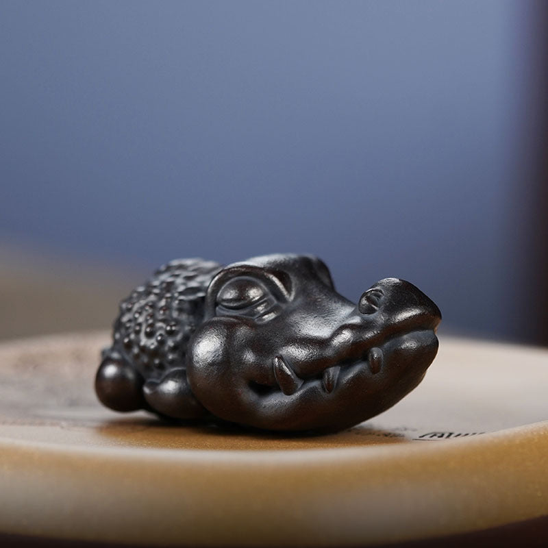 Yixing Zisha Crocodile Tea Pet