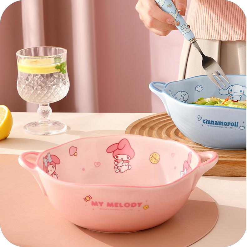 Sanrio Double-Handle Soup Bowl