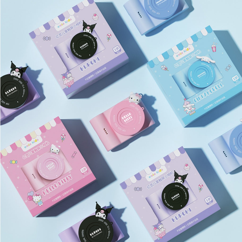 Kids Camera Toy - Kuromi-Themed Digital Camera Instant Print Camera for Children