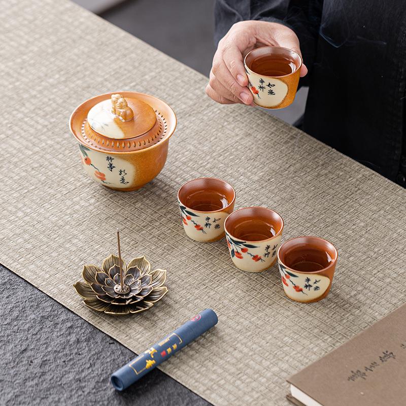 Shi Shi Ru Yi Tea Set - Ideal Gift for Parents Clients and Business Occasions