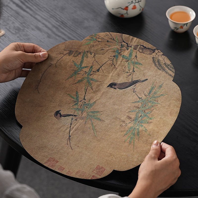 New Chinese Style  Waterproof Tea Mat