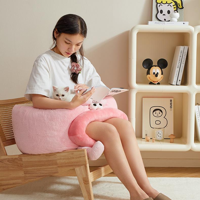 Pink Big Mouth Pet Sofa