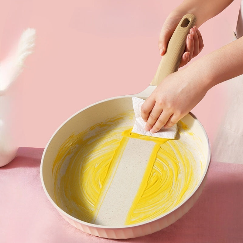 Pink Color Changing Non Stick Saucepan Set