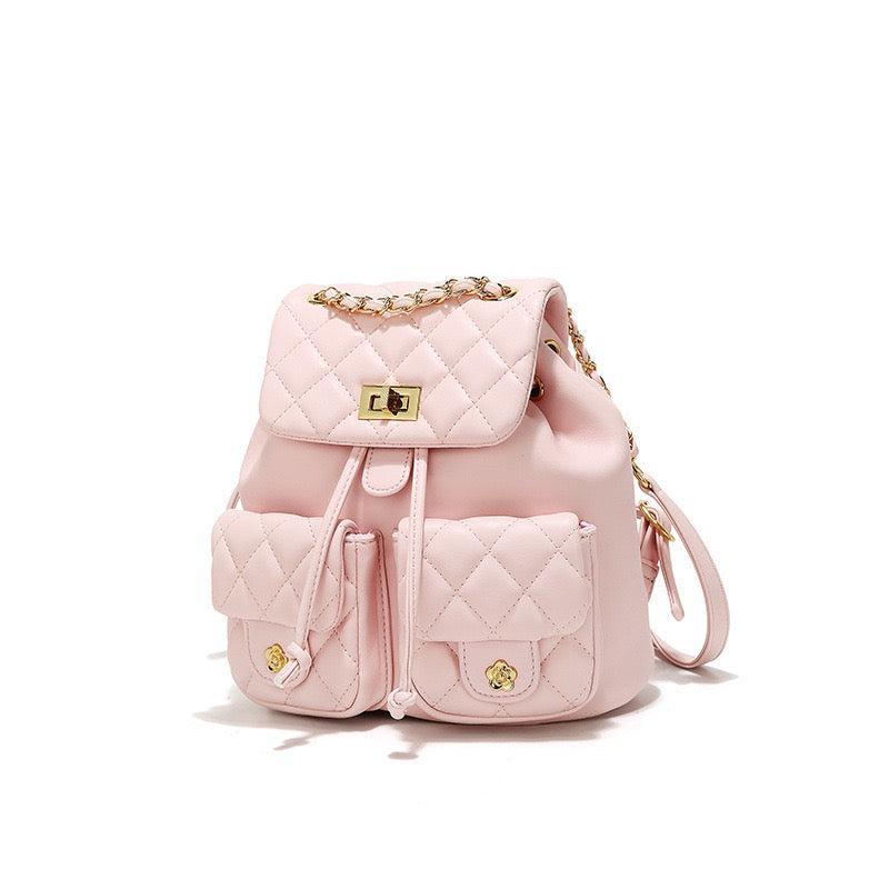 #205 Adjustable Long Chain Backpack