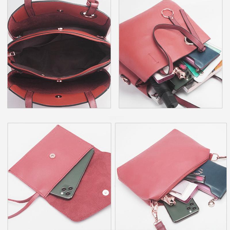 #214 Three-in-One Large Capacity Handbag