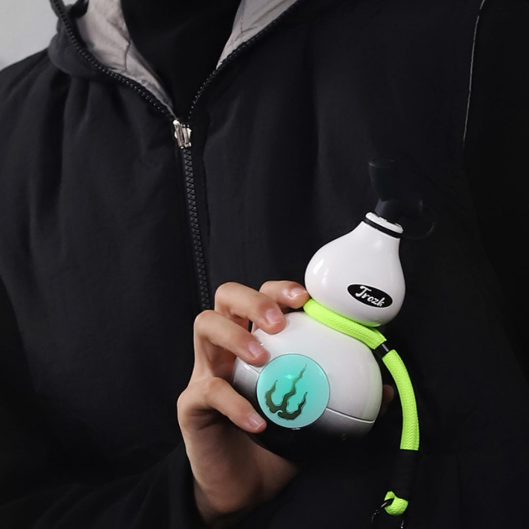 Gourd Power Bank 10000mAH - Black Myth: Wukong Inspired, Built-in Cable, Fast Charging, Ultra-Thin & Portable