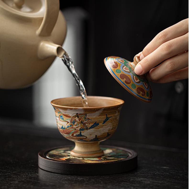 Dunhuang Hand-crafted Tea Set