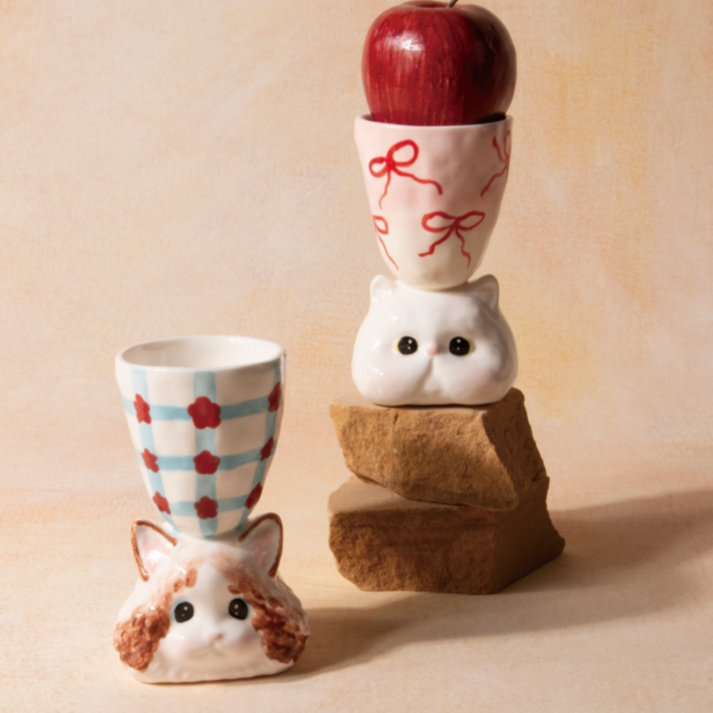 Limited Edition Handmade Cute Dog Ceramic Cup