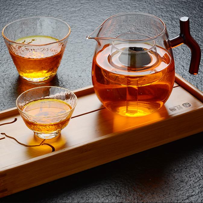 Tangerine Tea Ball Teapot