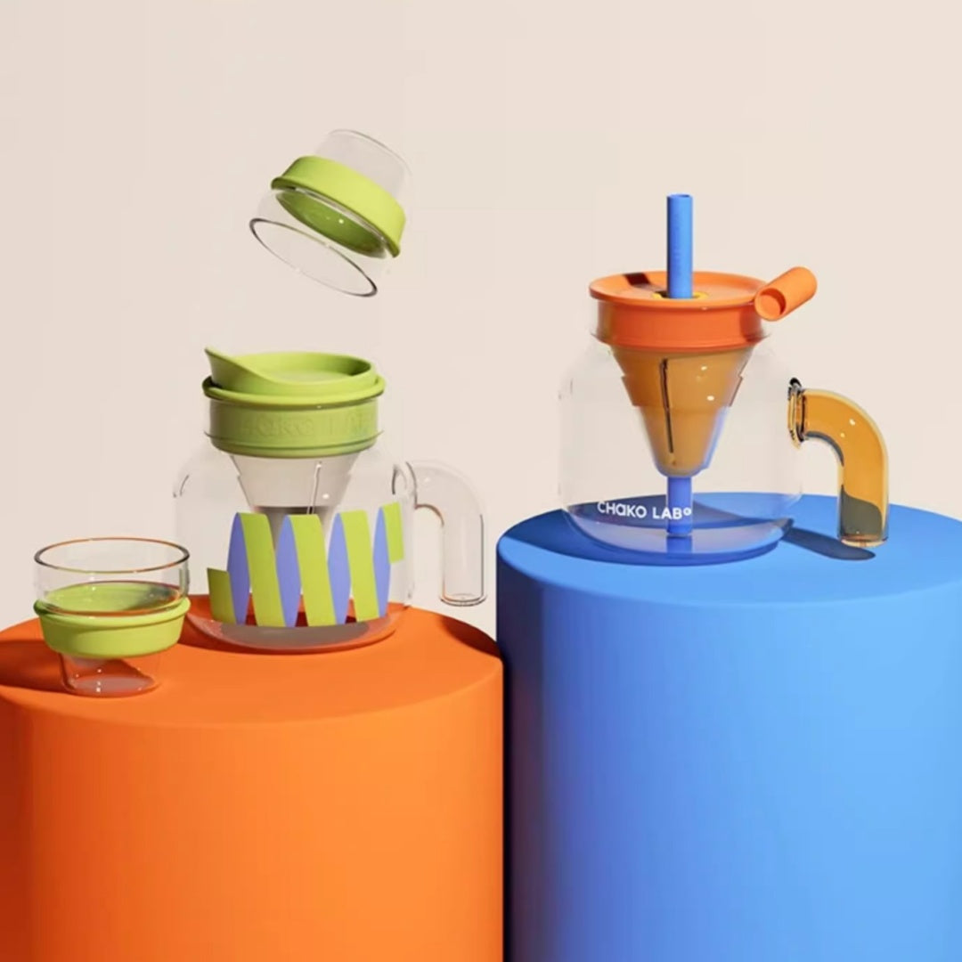 Large Capacity Glass Teapot with Electric Heating - Premium Heat-Resistant Brewing Pot for Office & Home Use