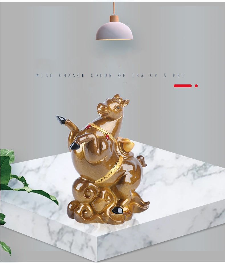 Creative Tang Horse Color-Changing Tea Pet