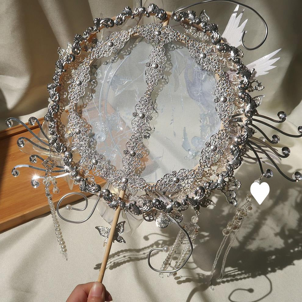 #359 Handmade Tassel Fan-Phoenix