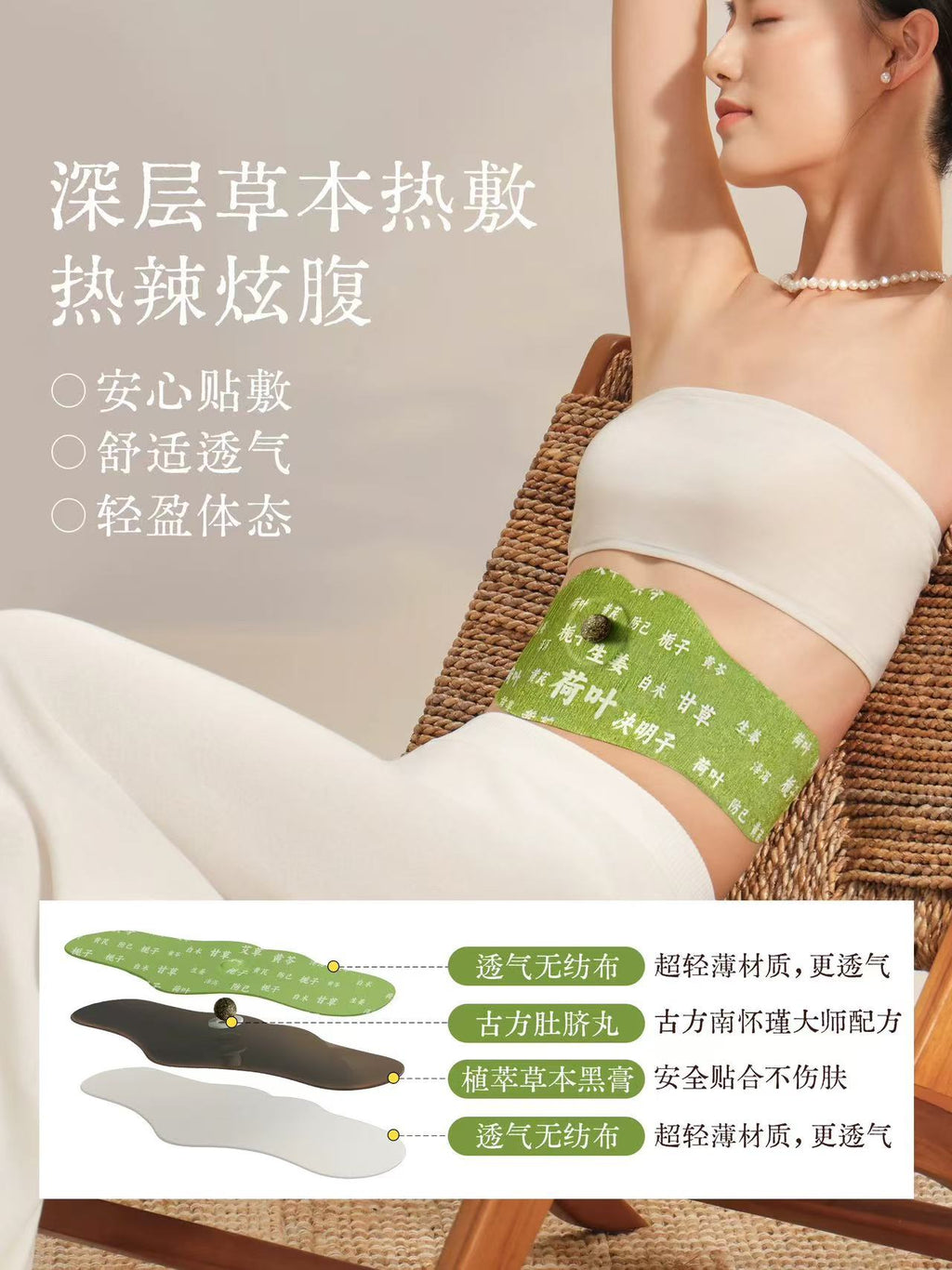 Herbal Thermo-Activation Belly Patch (5pcs)