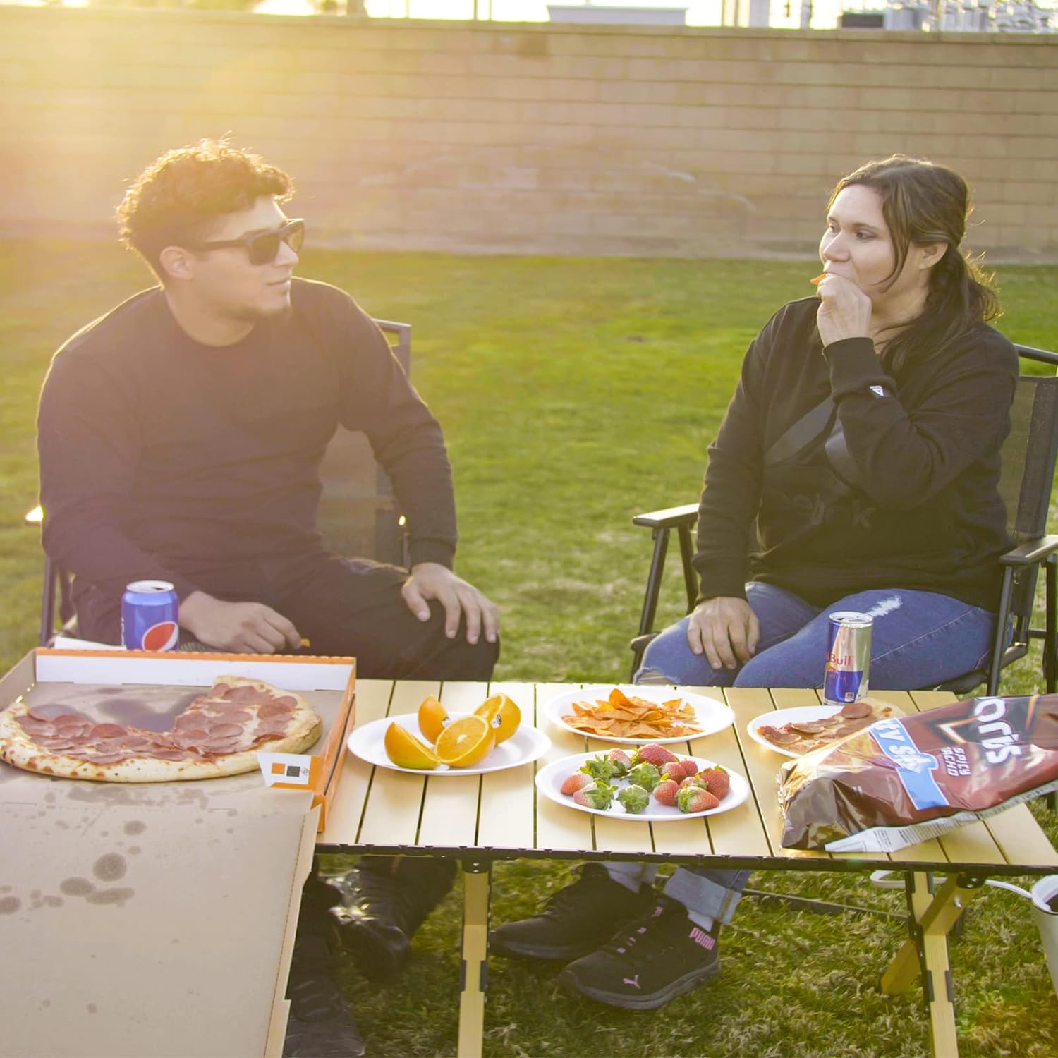 #150 Rollingsurfer Folding Camping Table