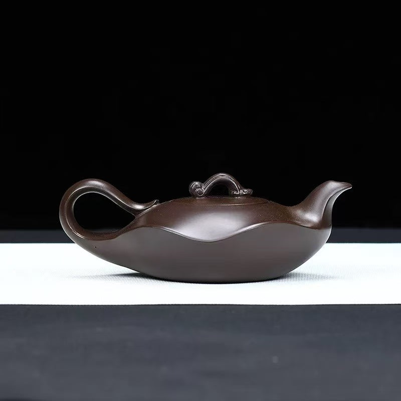 Lotus Purple Clay Tea Pot