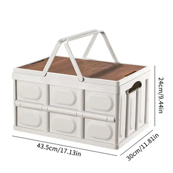 #144 Camping Foldable Storage Box with Handle