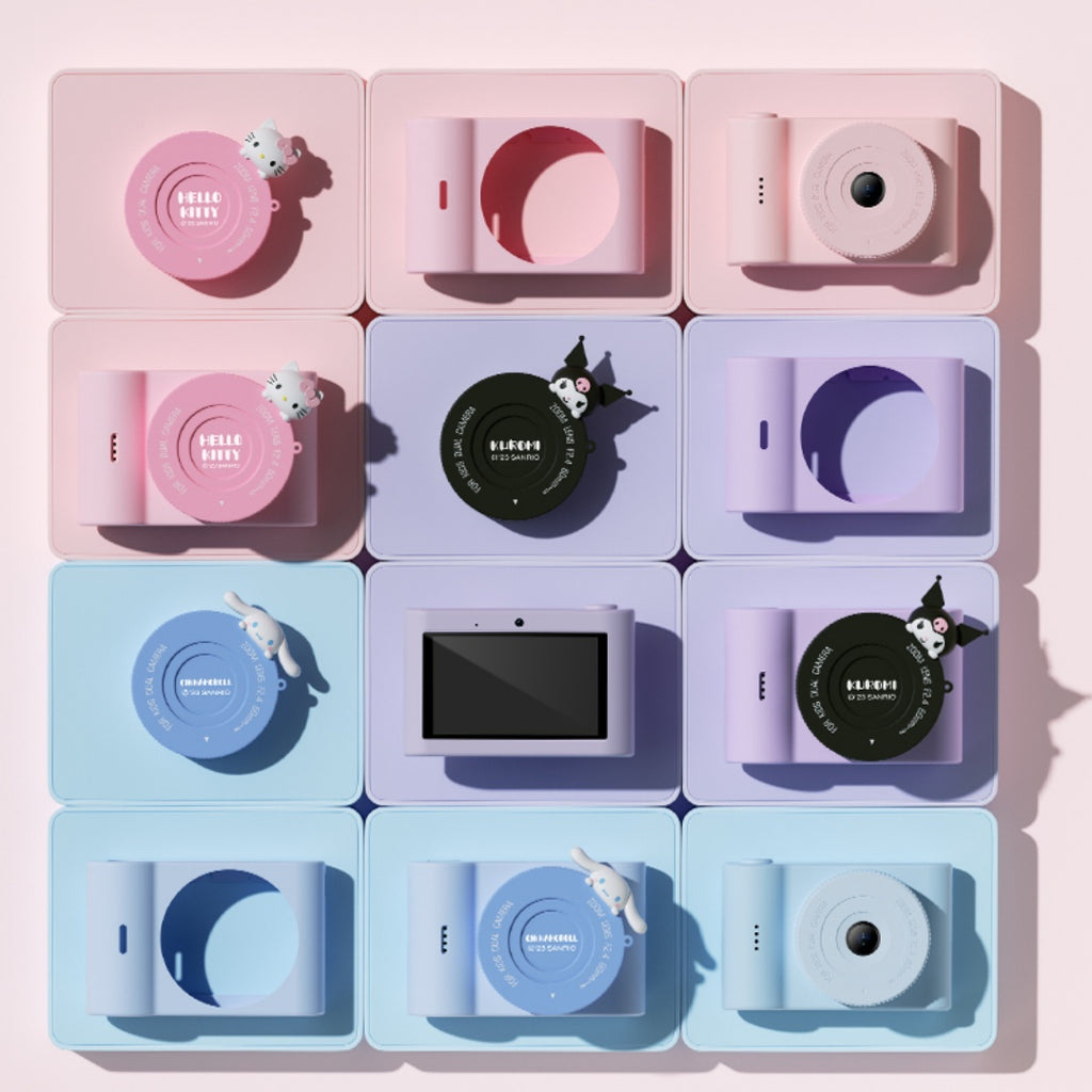 Kids Camera Toy - Kuromi-Themed Digital Camera Instant Print Camera for Children