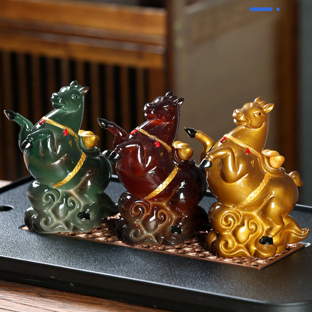 Creative Tang Horse Color-Changing Tea Pet