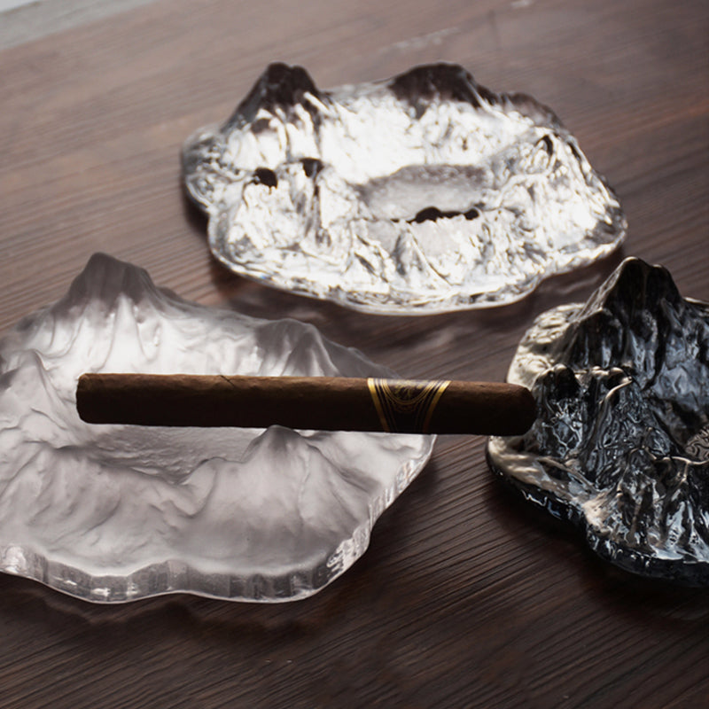 Crystal Glass Ashtray