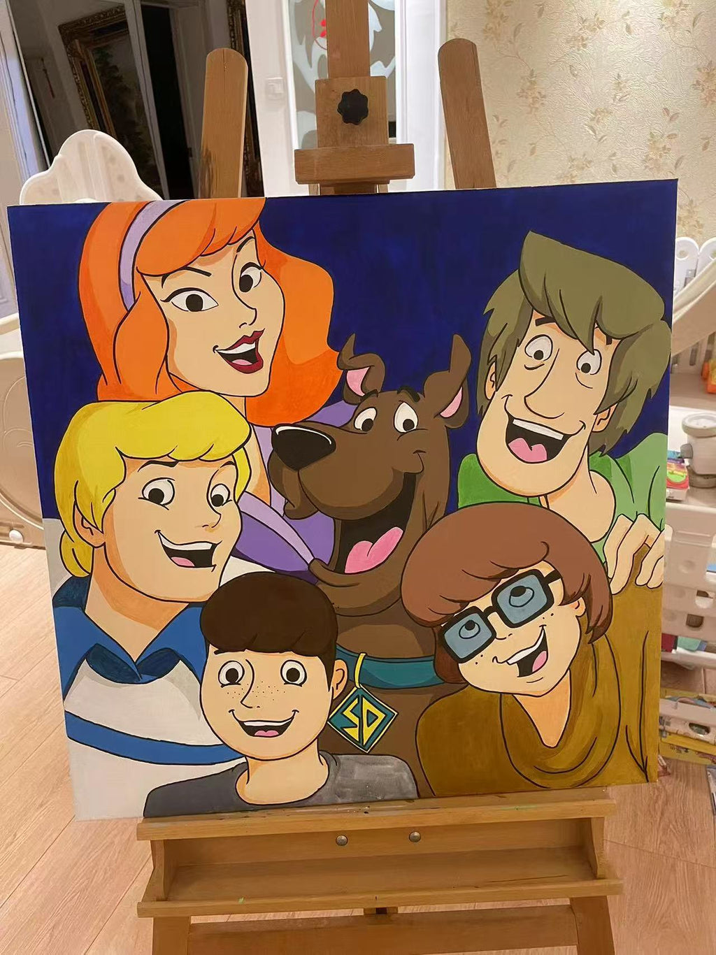 OG Handpainted Art Custom Anime Portrait