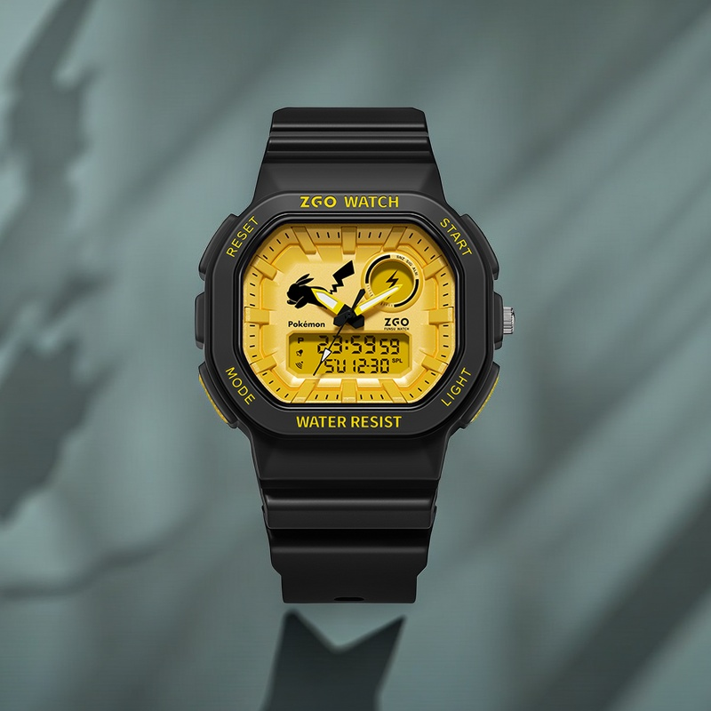 Pokémon Pikachu Fashion Dual Display Watch