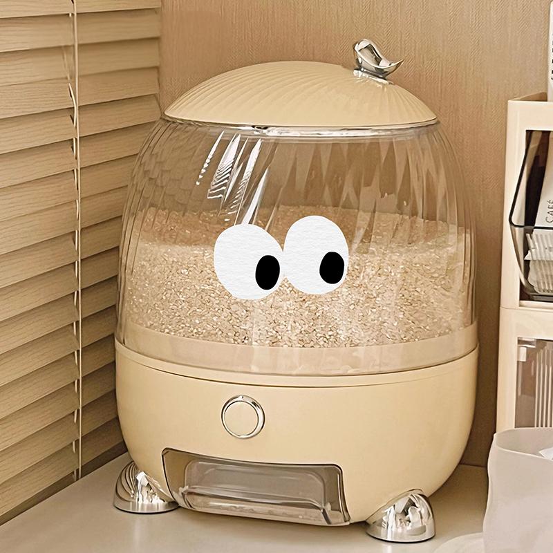 Large Capacity Rice Storage Bucket for Available 12lb Rice