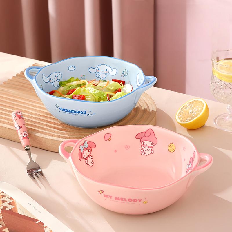 Sanrio Double-Handle Soup Bowl