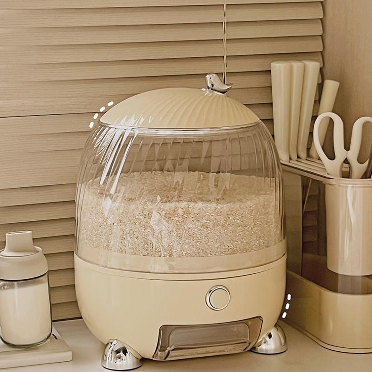 Large Capacity Rice Storage Bucket for Available 12lb Rice