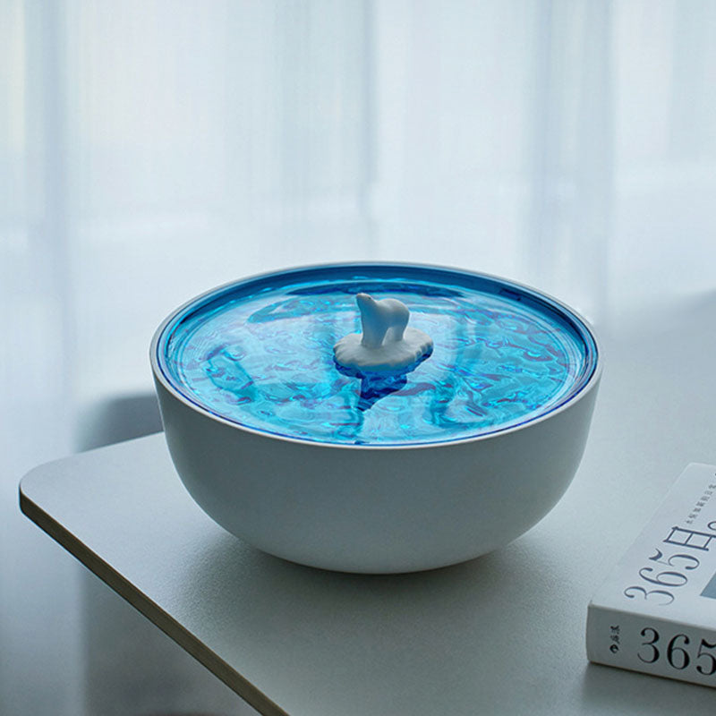 Polar Glacier Bluetooth Speaker Mini Wireless Speaker with High-Quality Sound Night Light