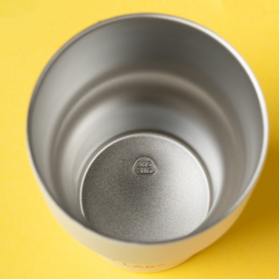 2 in 1 Dual-Enjoy Glass/316 Stainless Steel Tumbler – 570ml/600ml Insulated Coffee/Tea Cup