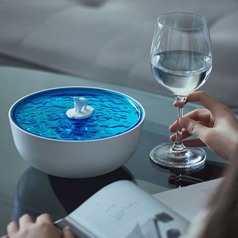 Polar Glacier Bluetooth Speaker Mini Wireless Speaker with High-Quality Sound Night Light