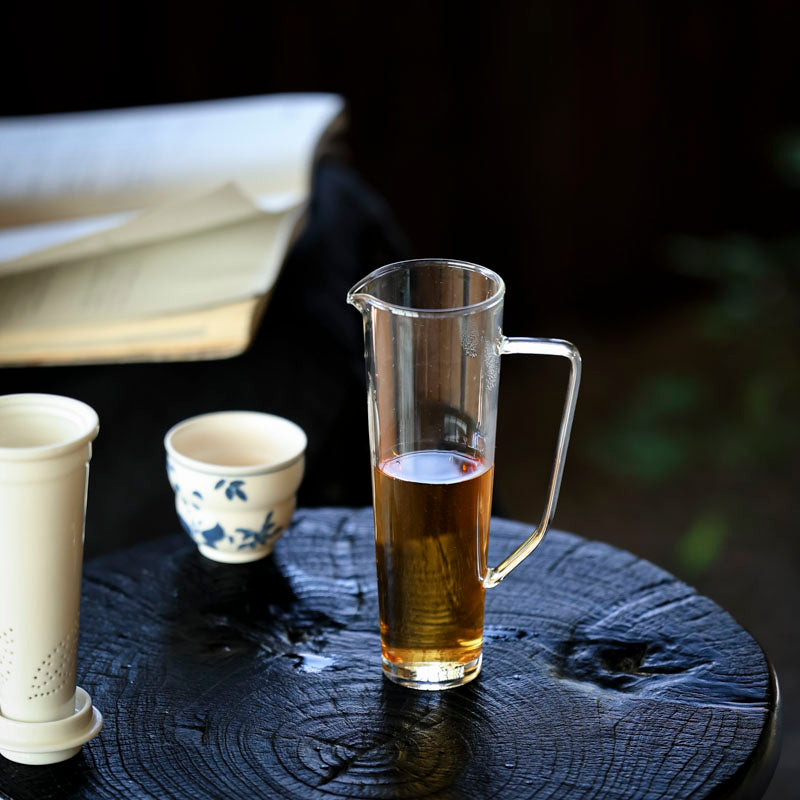 Dancer Glass Teapot with Removable Infuser (For Ginseng)- Premium Loose Leaf Tea Brewer with Perfect Steeping Control