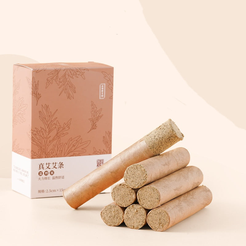 5-Year Aged Moxa Sticks Deep Therapy for Joint Pain Menstrual Relief & Digestion