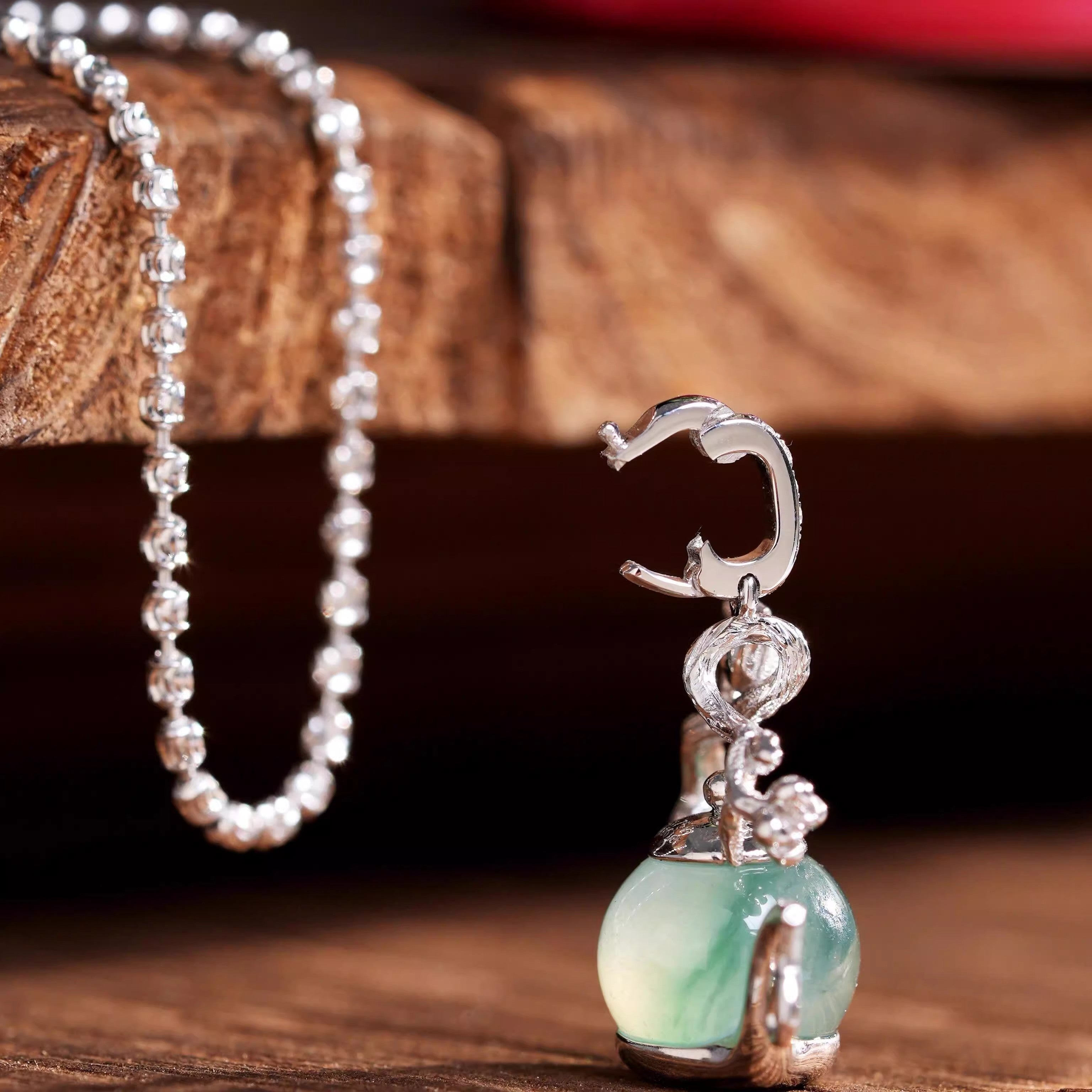 "Every Draw Wins" Tea  Pot Shape Necklace Multi-Function Pendant