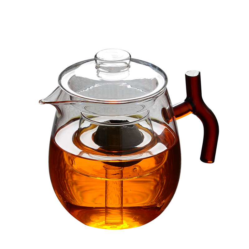 Tangerine Tea Ball Teapot