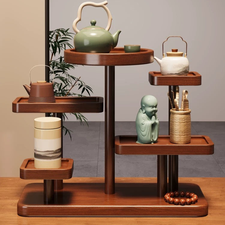 Chinese Style Desktop Cup Rack Bogu Shelf