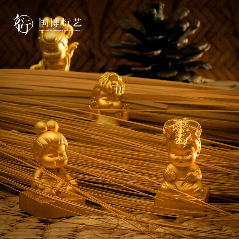 12 Star Signs Collectible Figurine Seals, Customizable Name Engraving, Zodiac-Themed Stamp Set