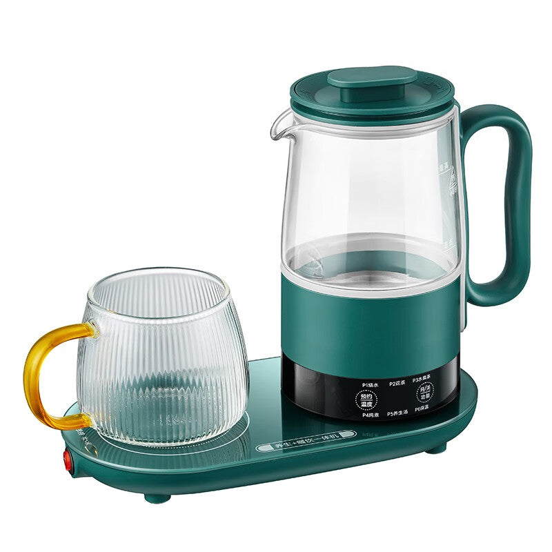 Multifunctional Health Pot Set  with Mini Kettle 0.8L and Glass Cup
