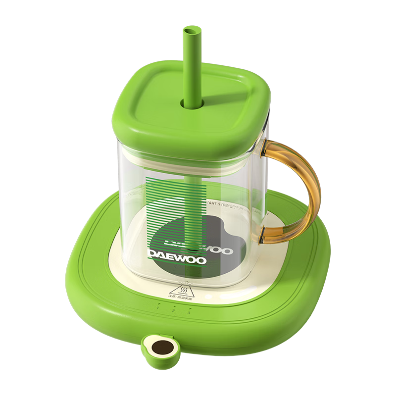 Heating Tea Pot Set with Tea Pot Heating Cup Mat and Sharing Cups